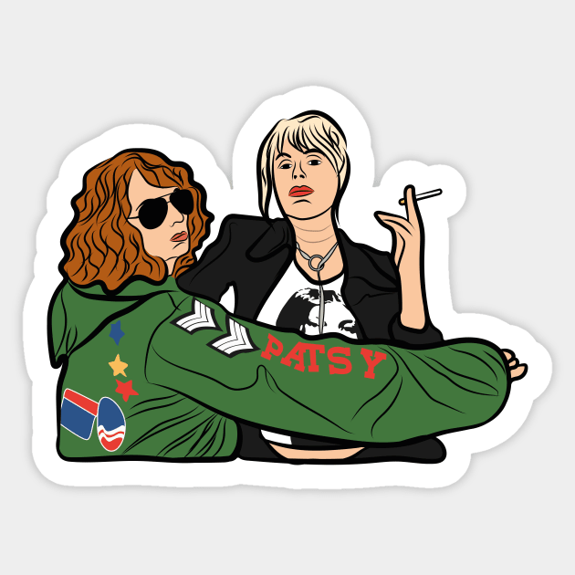 Ab Fab - Edina & Patsy Sticker by MarinaMenezzes